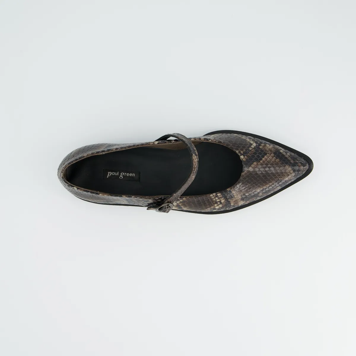 Paul Green Ballerina|Ballerina 1127-078 Braun kombiniert