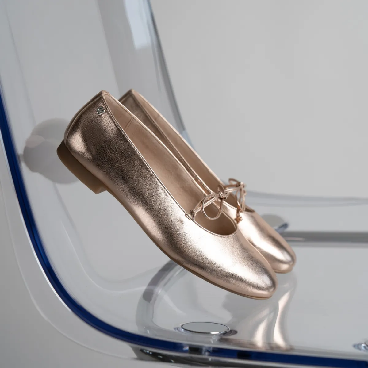 Paul Green Ballerina|Ballerina 1142-037 Rosé, metallik