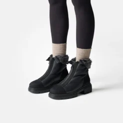 Paul Green Warmfutter|Stiefeletten|Bootie mit Warmfutter 8251-016 Schwarz