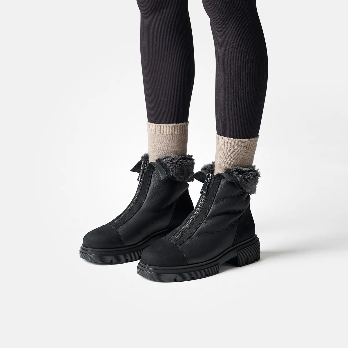 Paul Green Warmfutter|Stiefeletten|Bootie mit Warmfutter 8251-016 Schwarz