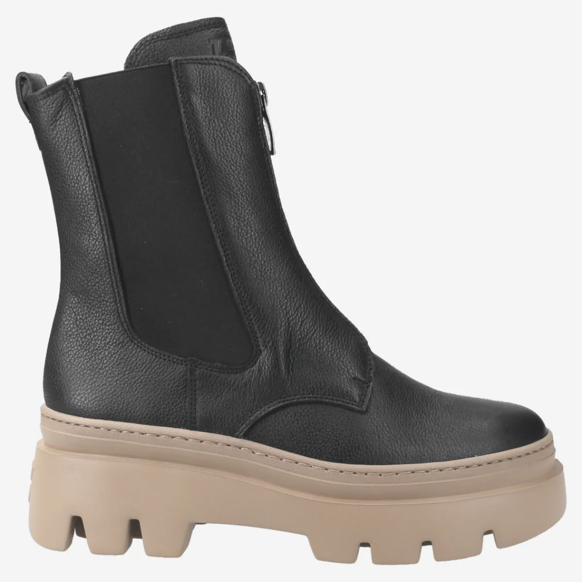 Paul Green Stiefeletten|Chelsea-Boots 8030-014 Schwarz