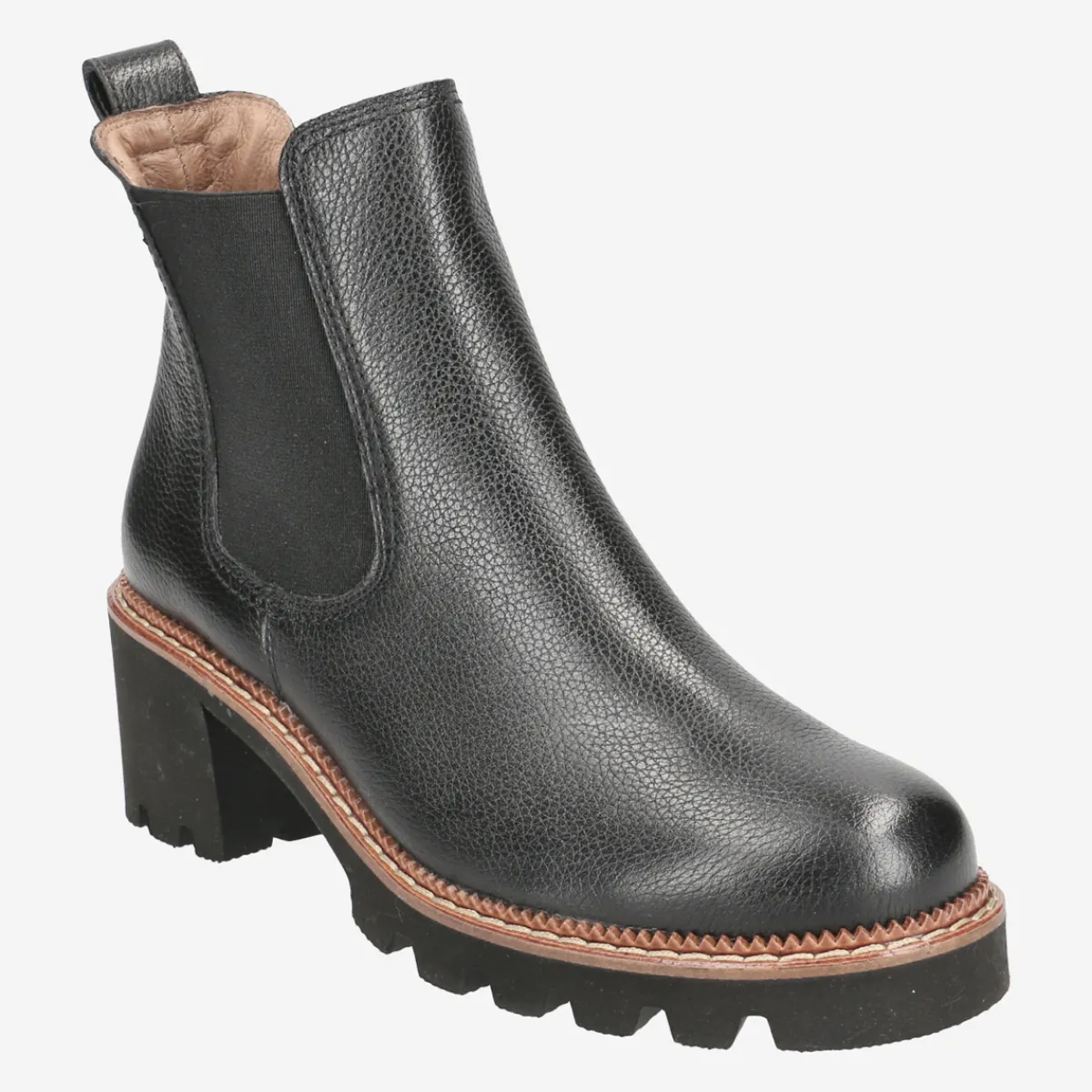 Paul Green Stiefeletten|Chelsea-Boots 9775-019 Schwarz