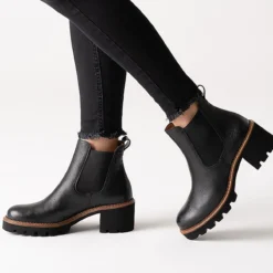 Paul Green Stiefeletten|Chelsea-Boots 9775-019 Schwarz