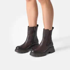 Paul Green Stiefeletten|Chelsea-Boots 8104-080 Braun