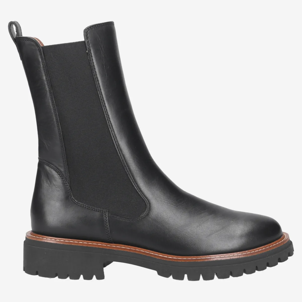 Paul Green Stiefeletten|Chelsea-Boots 8026-004 Schwarz