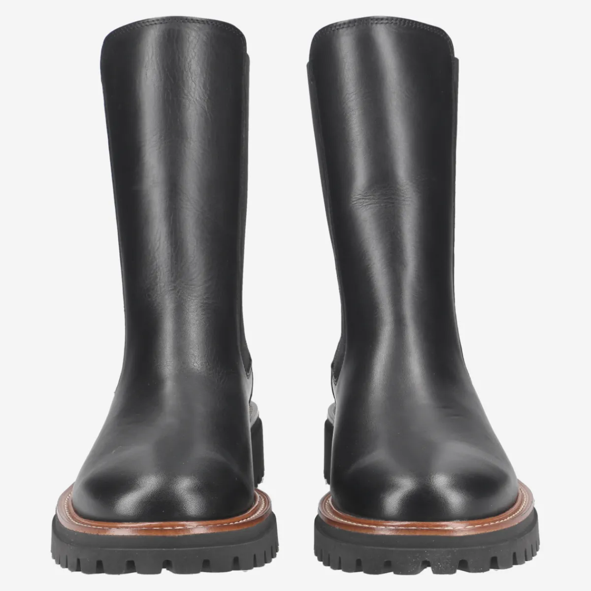 Paul Green Stiefeletten|Chelsea-Boots 8026-004 Schwarz