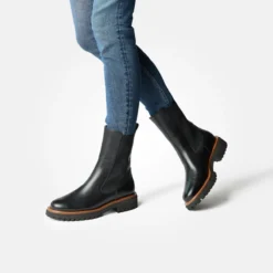 Paul Green Stiefeletten|Chelsea-Boots 8026-004 Schwarz