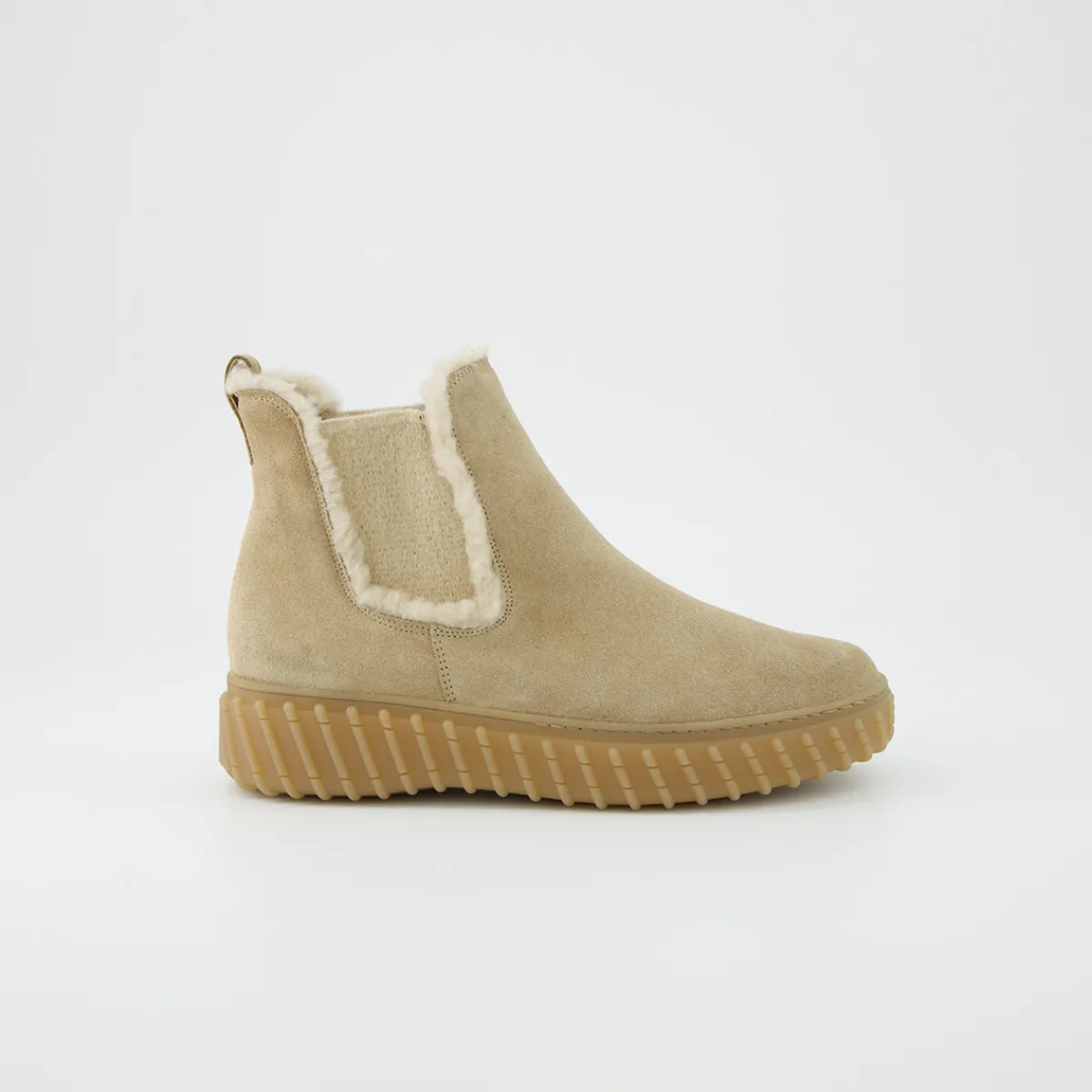 Paul Green Warmfutter|Stiefeletten|Chelsea-Boots 8292-010 Beige