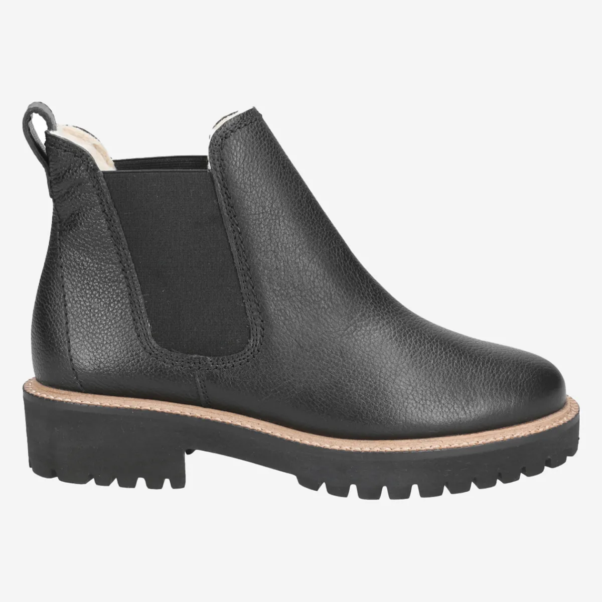 Paul Green Warmfutter|Stiefeletten|Chelsea-Boots mit Merino-Warmfutter 9964-039 Schwarz