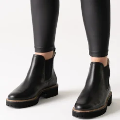 Paul Green Warmfutter|Stiefeletten|Chelsea-Boots mit Merino-Warmfutter 9964-039 Schwarz