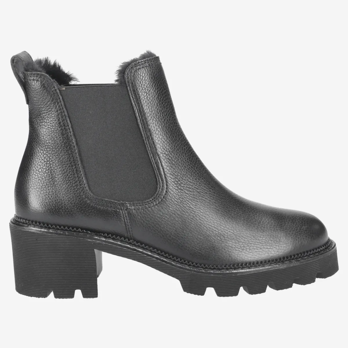 Paul Green Warmfutter|Stiefeletten|Chelsea-Boots mit Warmfutter 8076-004 Schwarz