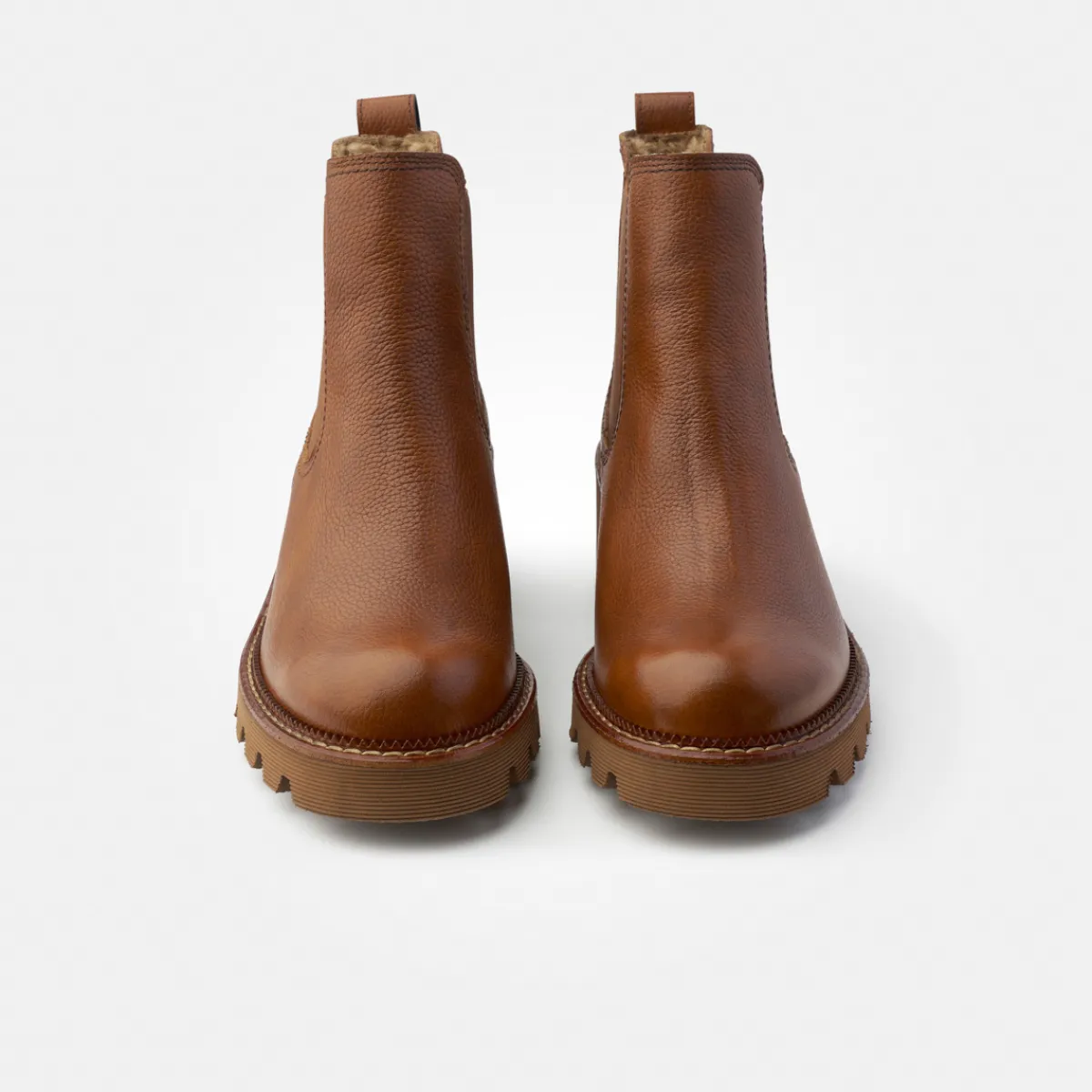 Paul Green Warmfutter|Stiefeletten|Chelsea-Boots mit Warmfutter 8076-026 Braun