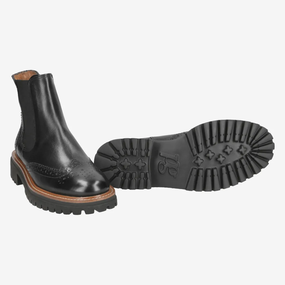 Paul Green Stiefeletten|Chelsea-Stiefelette 9093-002 Schwarz