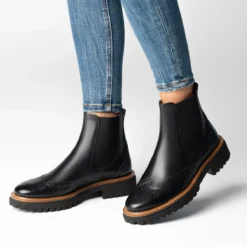 Paul Green Stiefeletten|Chelsea-Stiefelette 9093-002 Schwarz