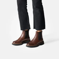 Paul Green Stiefeletten|Chelsea-Stiefelette 9093-032 Braun