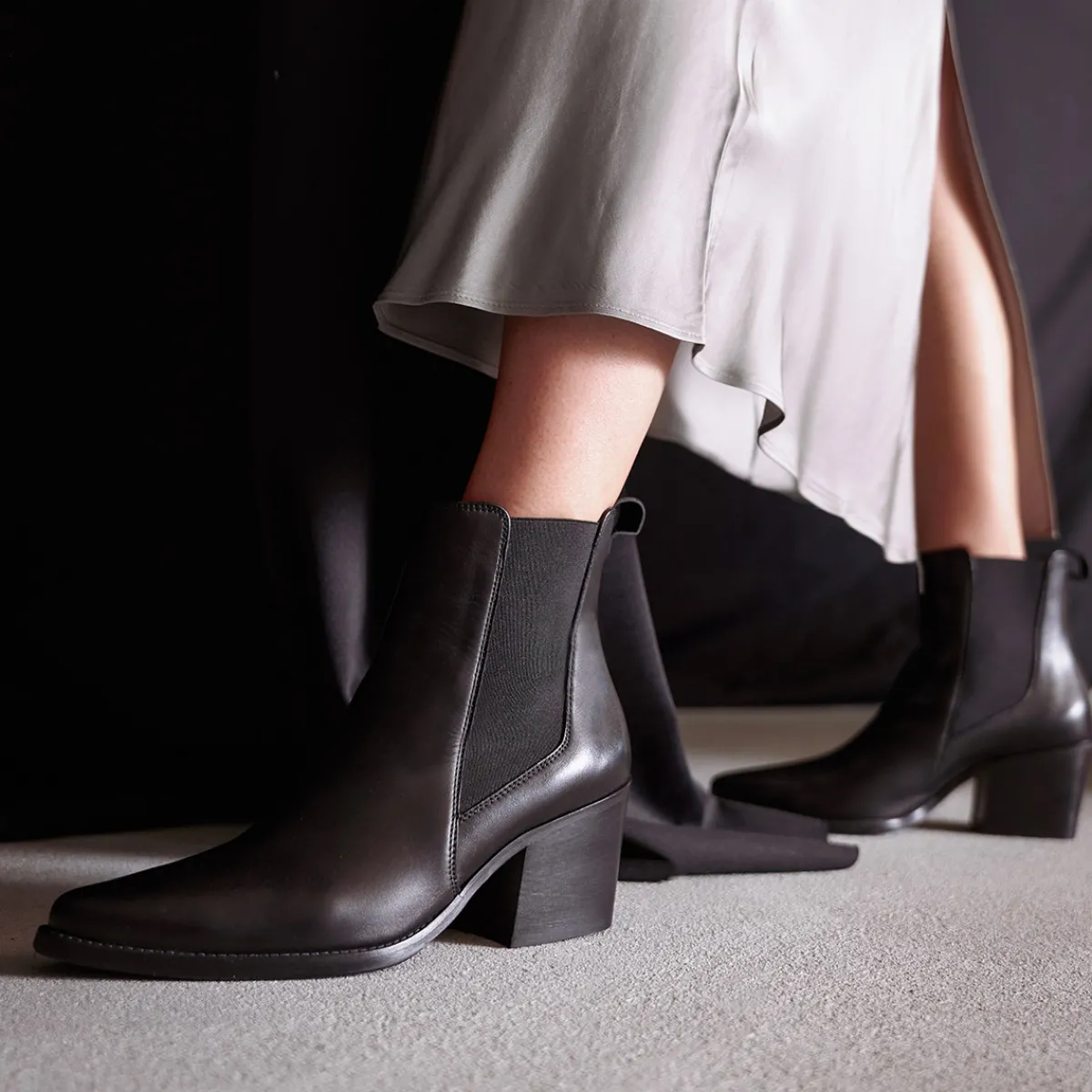 Paul Green Stiefeletten|Chelsea-Stiefelette 8150-016 Schwarz
