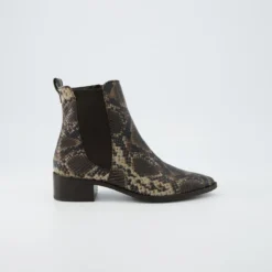 Paul Green Stiefeletten|Chelsea-Stiefelette 8271-048 Braun kombiniert