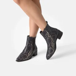 Paul Green Stiefeletten|Chelsea-Stiefelette 8271-048 Braun kombiniert