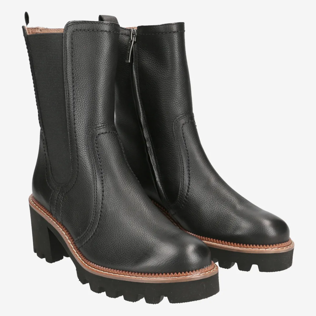Paul Green Stiefeletten|Chelsea-Stiefelette 9908-049 Schwarz