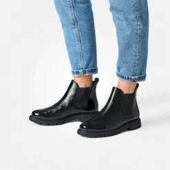 Paul Green Stiefeletten|Chelsea-Stiefelette 8258-018 Schwarz