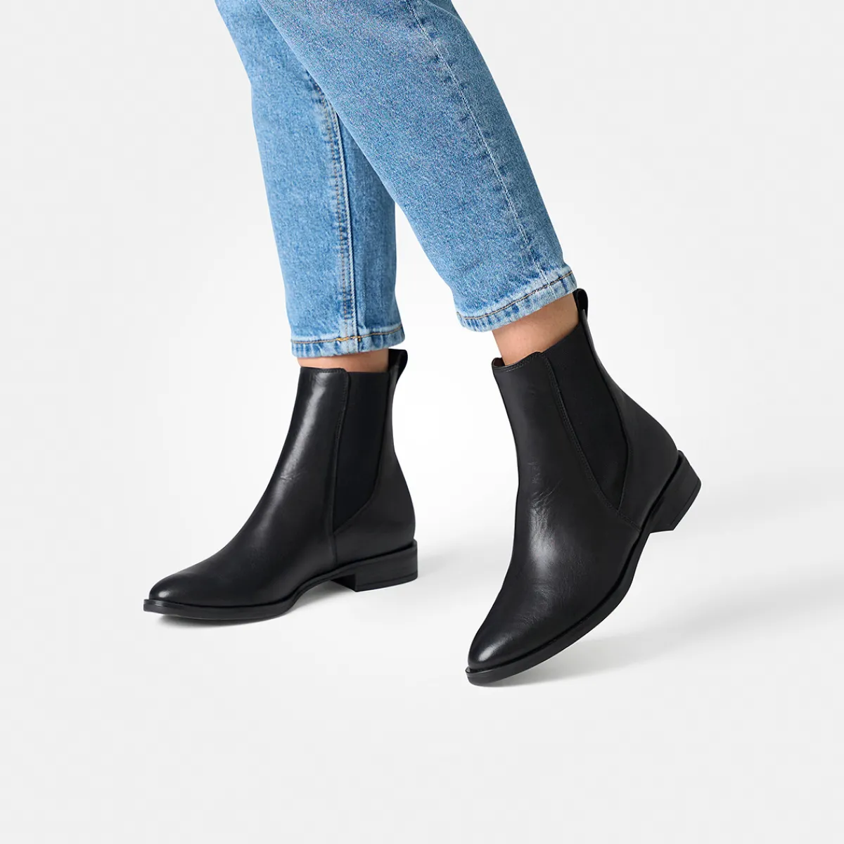 Paul Green Stiefeletten|Chelsea-Stiefelette 8264-000 Schwarz