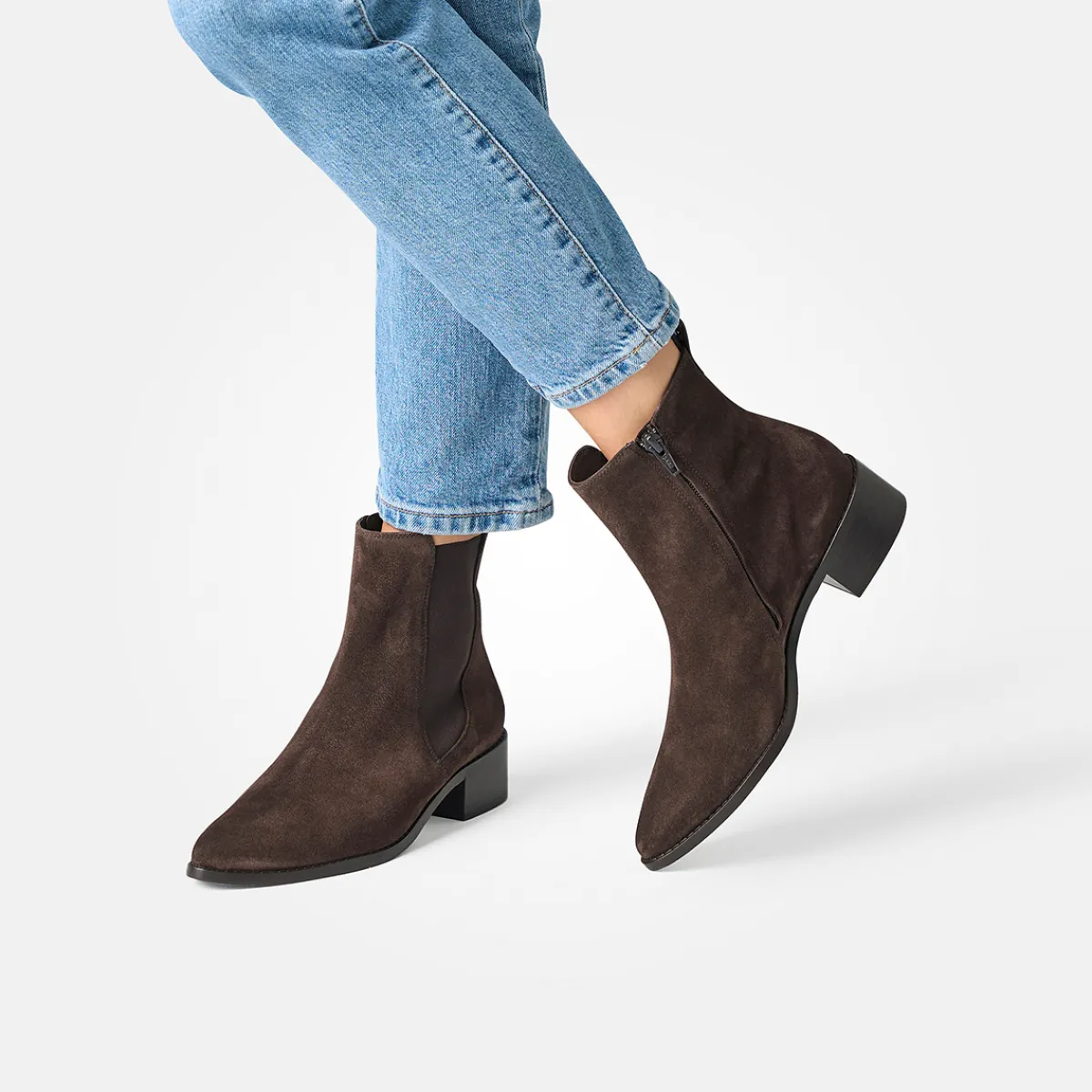Paul Green Stiefeletten|Chelsea-Stiefelette 8271-000 Braun