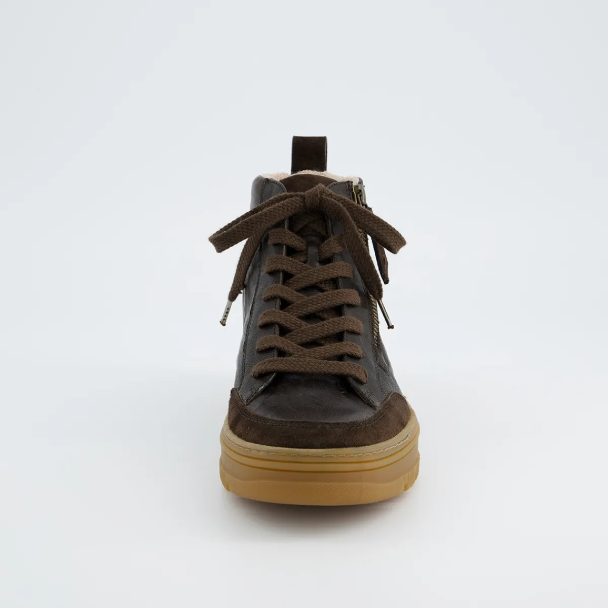 Paul Green Sneaker|Hightop-Pauls 5289-120 Braun