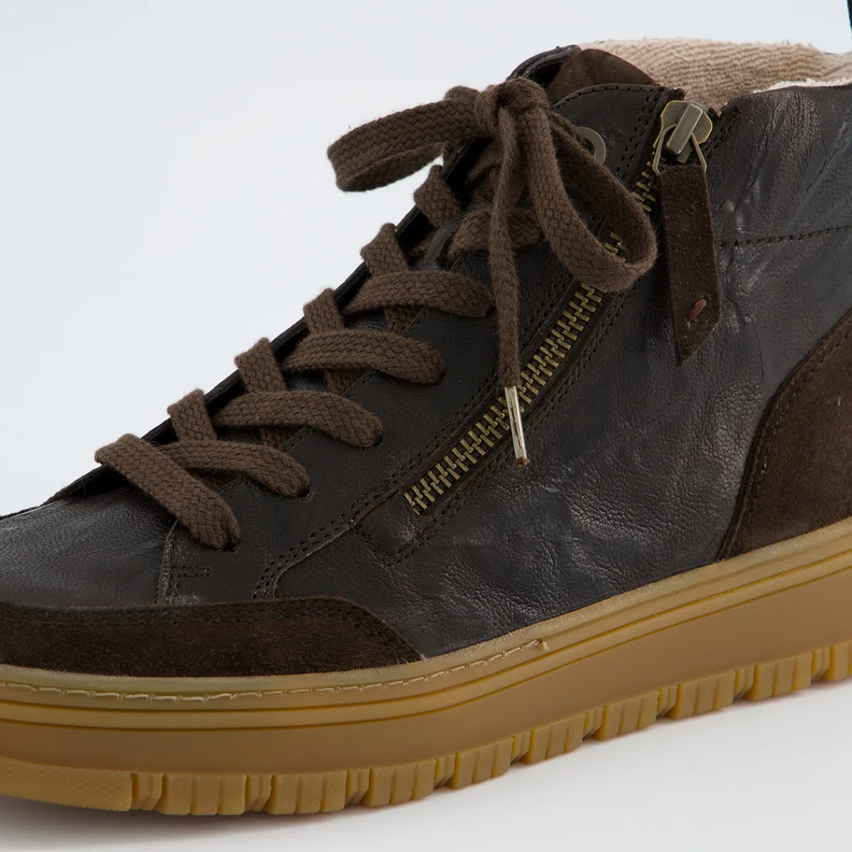 Paul Green Sneaker|Hightop-Pauls 5289-120 Braun