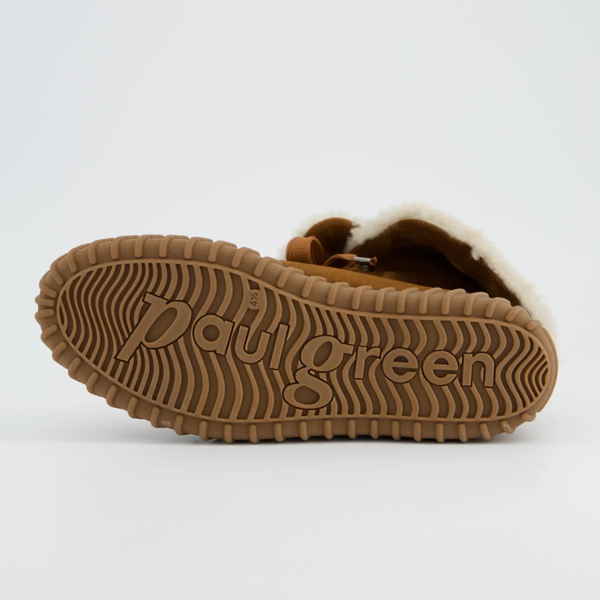 Paul Green Warmfutter|Boots|Hightop-Pauls 5449-018 Braun
