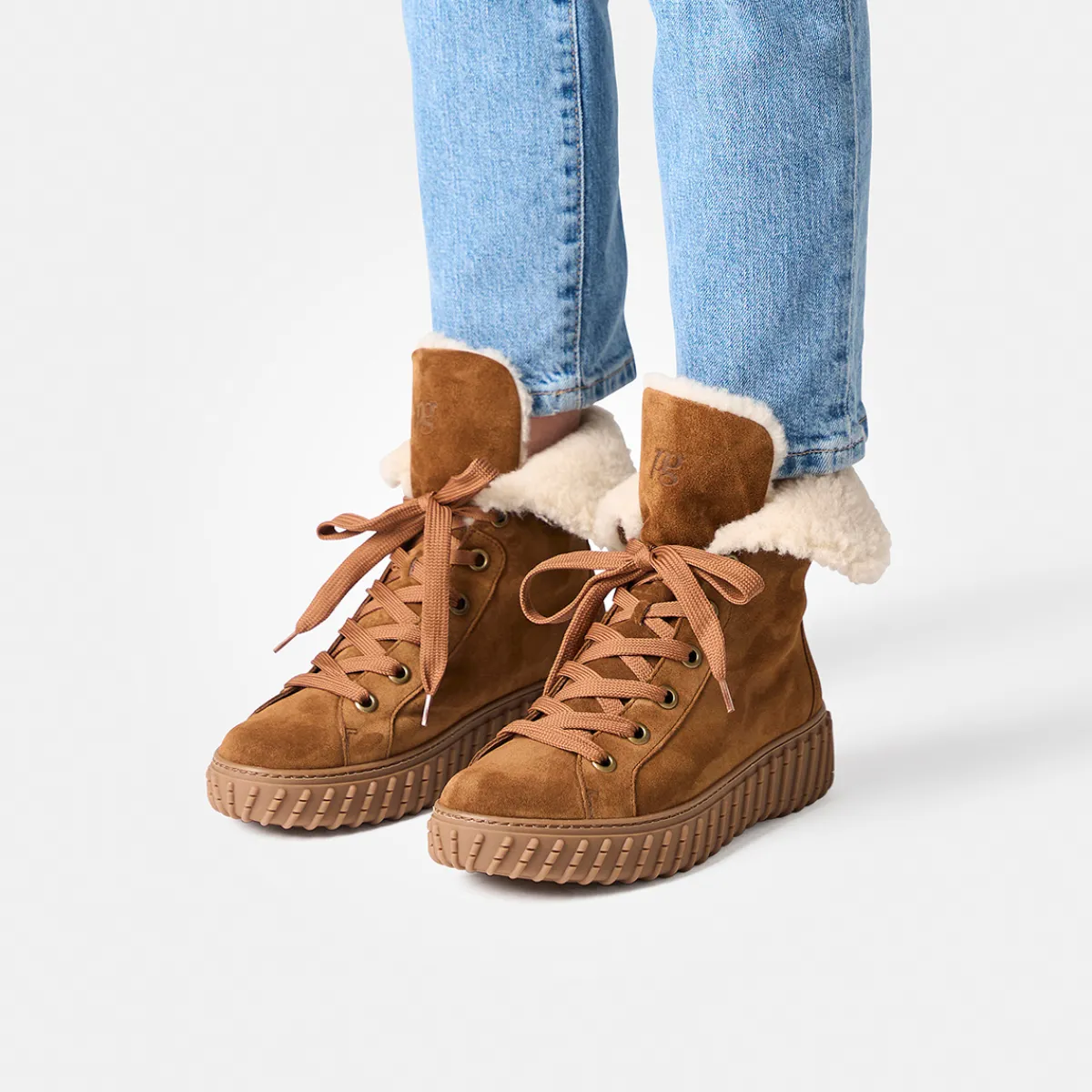Paul Green Warmfutter|Boots|Hightop-Pauls 5449-018 Braun