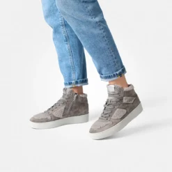 Paul Green Warmfutter|Boots|Hightop-Pauls 5470-028 Grau