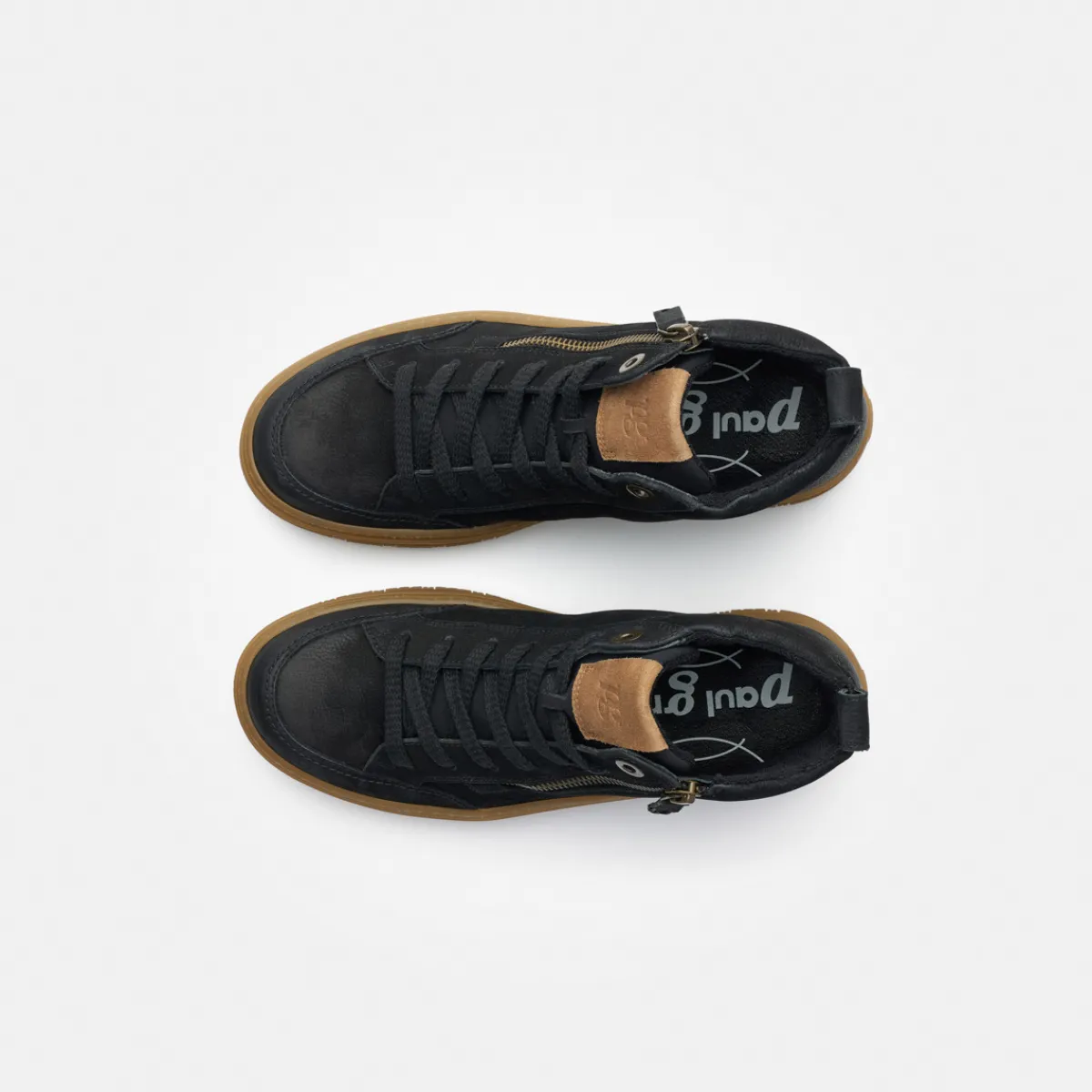 Paul Green Sneaker|Hightop-Pauls mit RELAX-WEITE und Wechselfußbett 5289-086 Schwarz