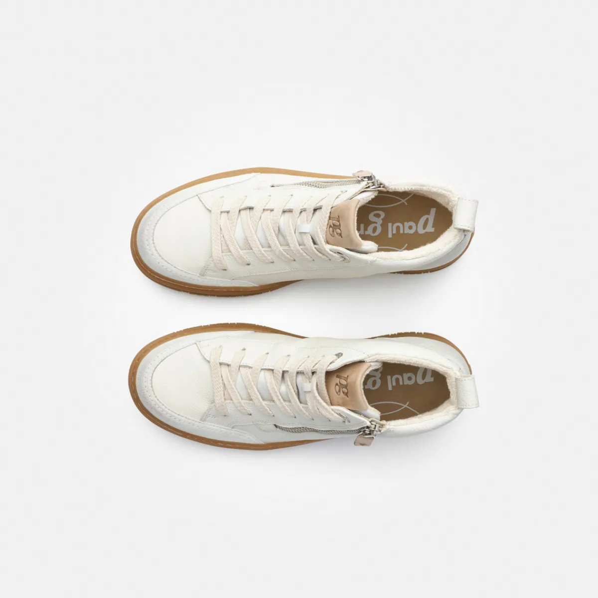Paul Green Sneaker|Hightop-Pauls mit RELAX-WEITE und Wechselfußbett 5289-056 Weiß