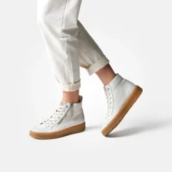 Paul Green Sneaker|Hightop-Pauls mit RELAX-WEITE und Wechselfußbett 5289-056 Weiß