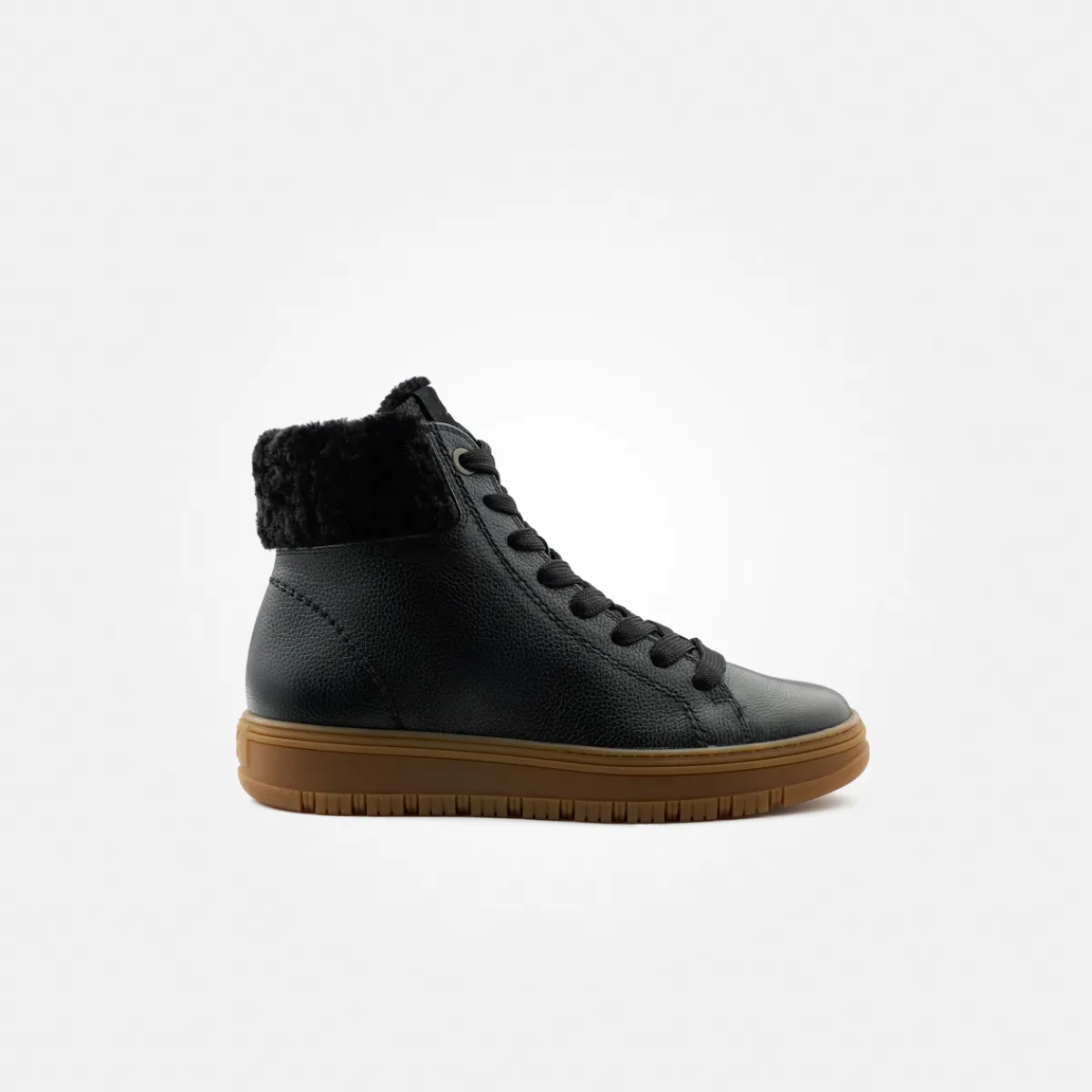 Paul Green Warmfutter|Boots|Hightop-Pauls mit RELAX-WEITE und Wechselfußbett 5379-016 Schwarz