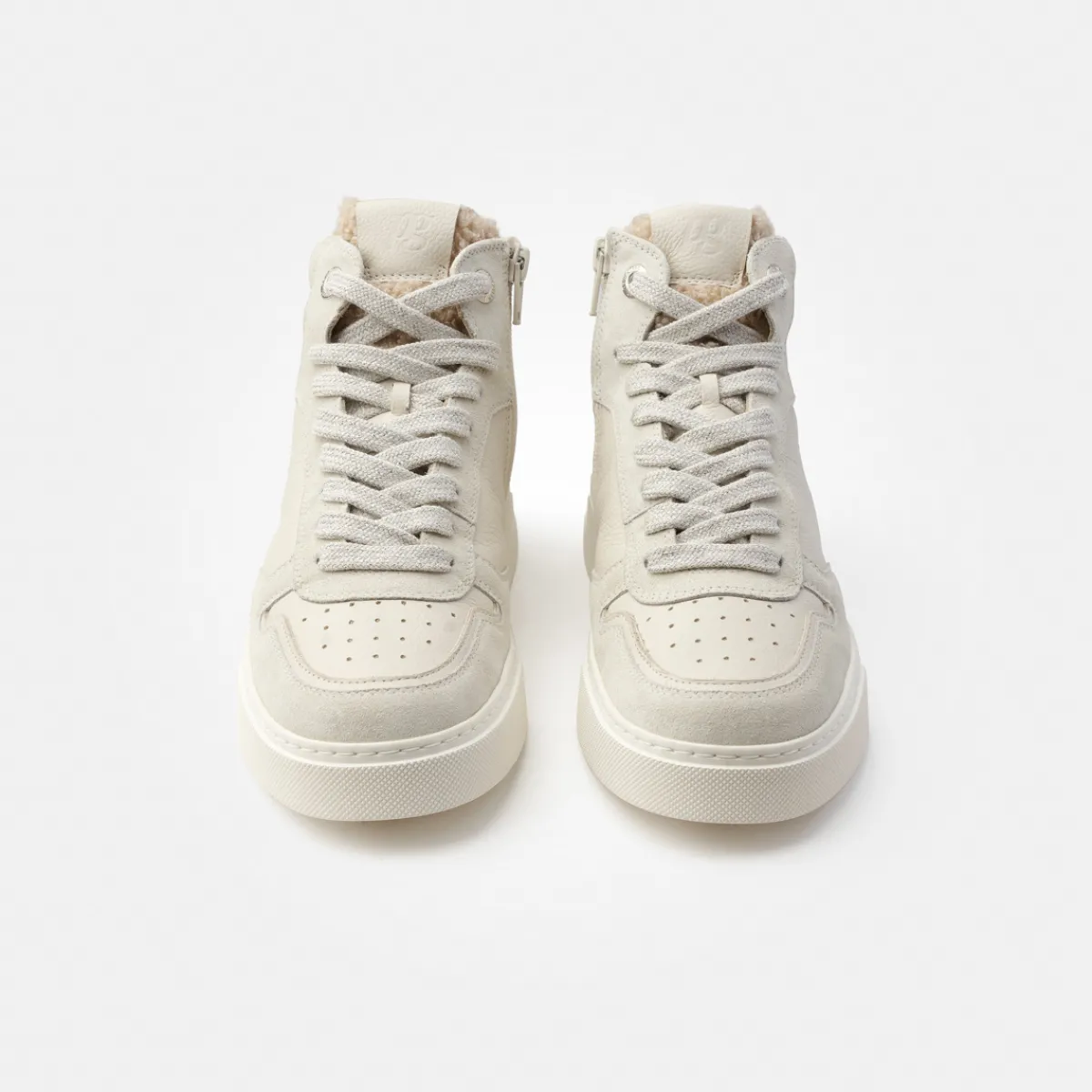 Paul Green Warmfutter|Boots|Hightop-Pauls mit Wechselfußbett 5373-026 Off-white/ Creme/ Weiß