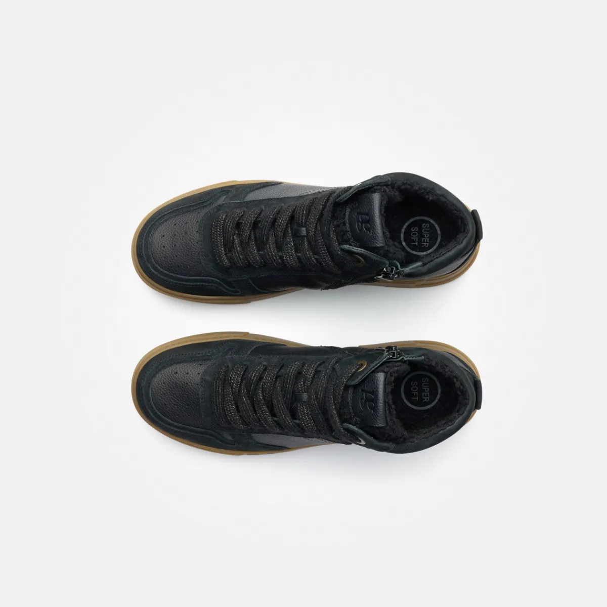Paul Green Warmfutter|Boots|Hightop-Pauls mit Wechselfußbett 5373-016 Schwarz