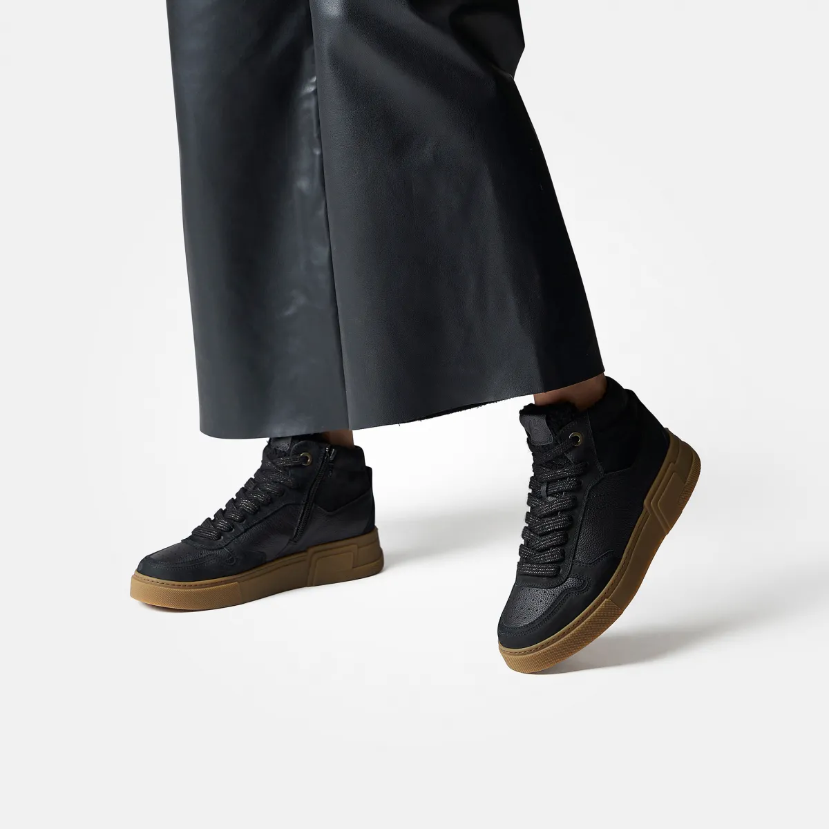 Paul Green Warmfutter|Boots|Hightop-Pauls mit Wechselfußbett 5373-016 Schwarz
