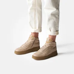 Paul Green Warmfutter|Boots|Hightop-Pauls mit Wechselfußbett 5373-046 Beige