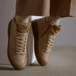 Paul Green Warmfutter|Boots|Hightop-Pauls mit Wechselfußbett 5373-046 Beige