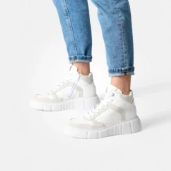 Paul Green Sneaker|Hightop-Sneaker 5407-068 Cremig-Weiß