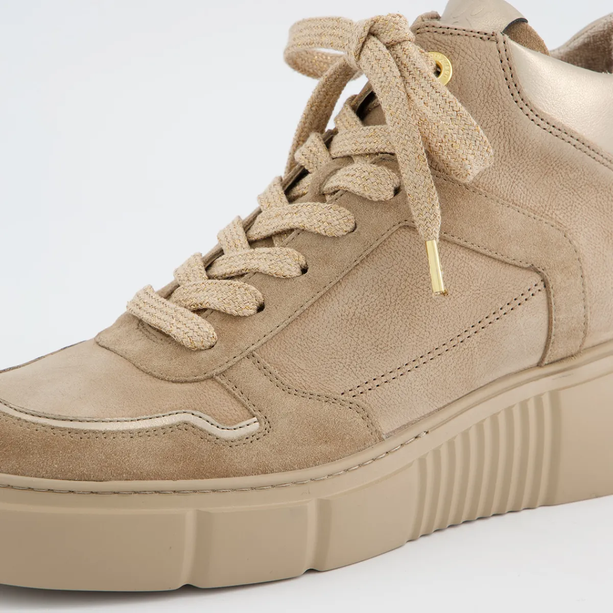 Paul Green Sneaker|Hightop-Sneaker 5407-048 Beige