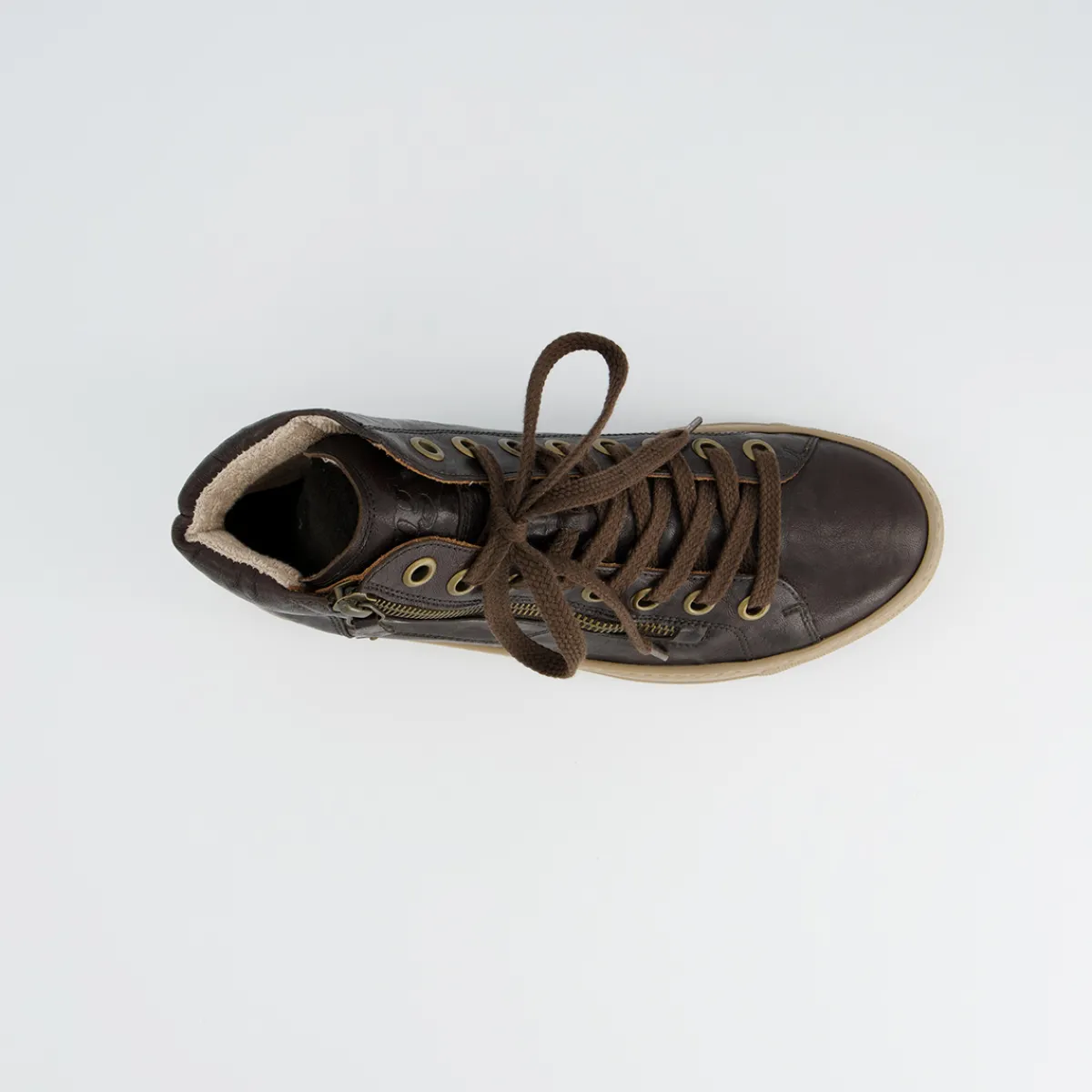 Paul Green Sneaker|Hightop-Sneaker 4024-330 Braun
