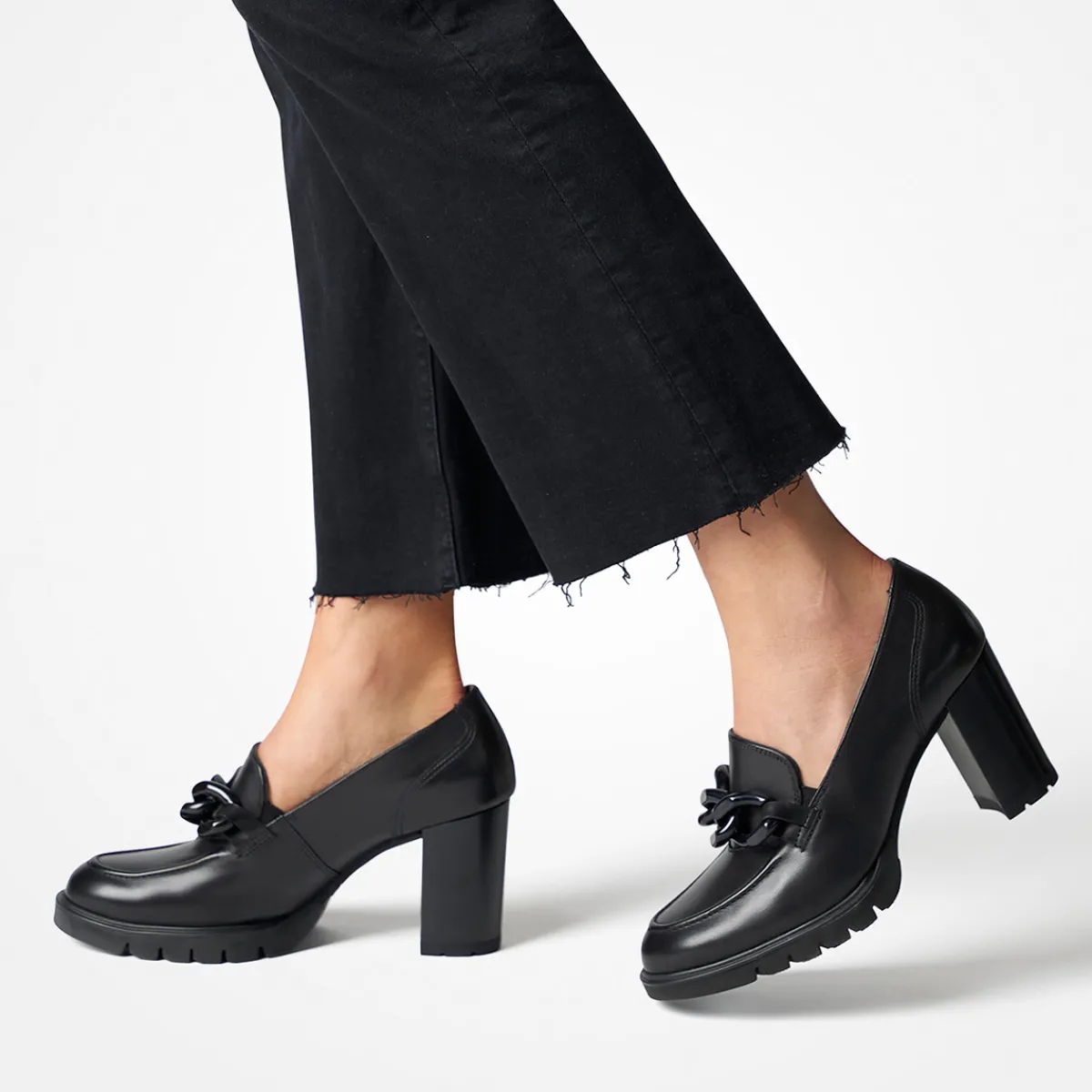 Paul Green Pumps|Hochfront-Pumps 3794-002 Schwarz