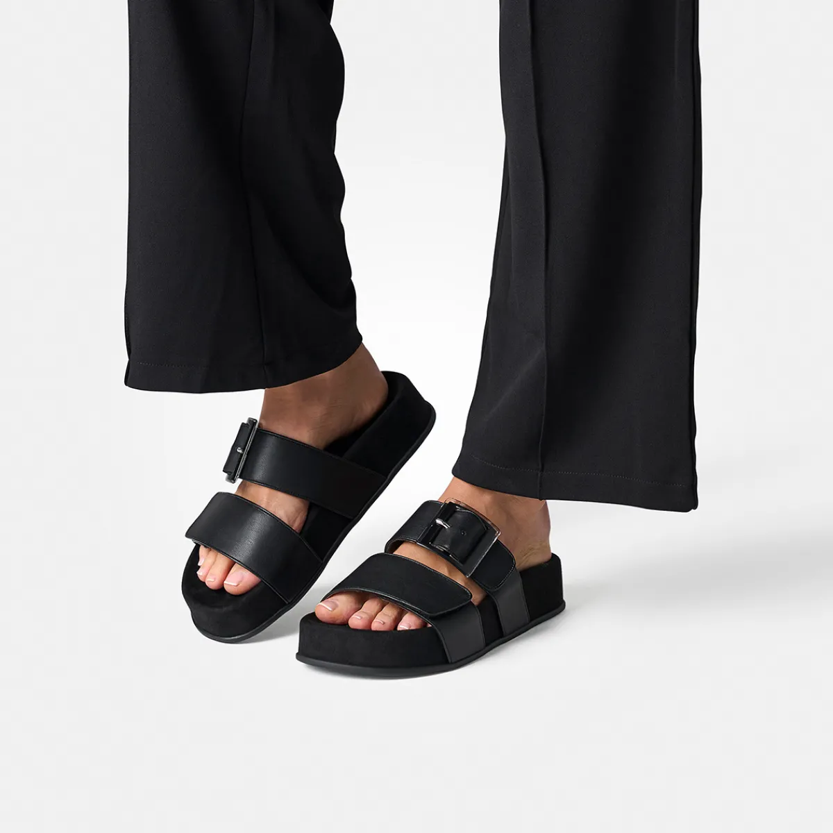 Paul Green Sandaletten|Pantolette 6157-047 Schwarz