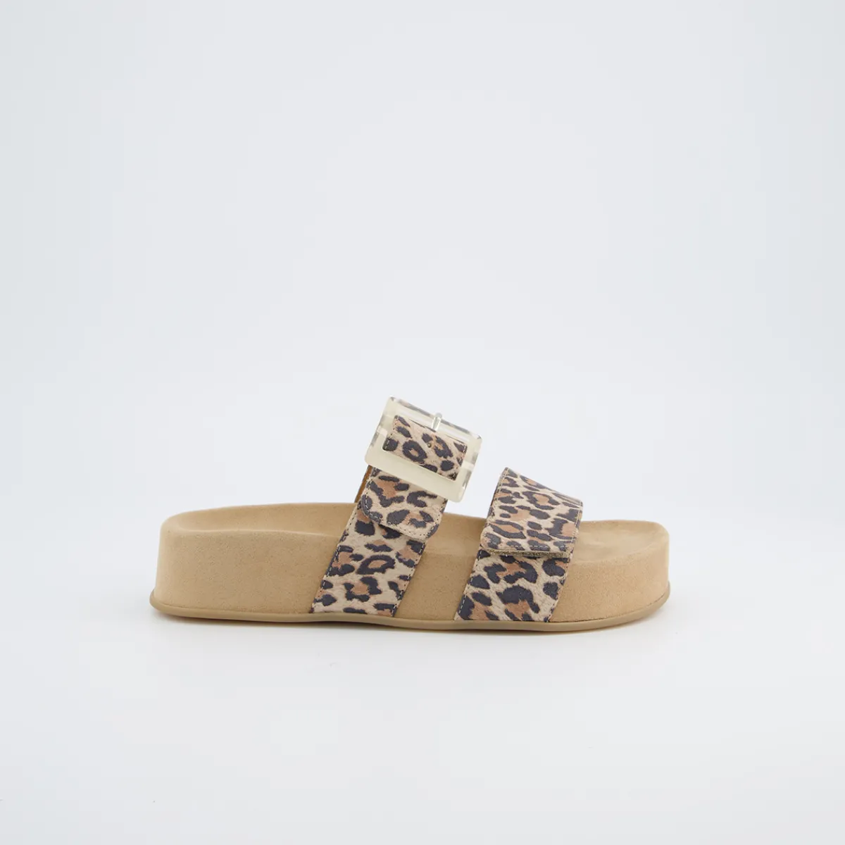 Paul Green Sandaletten|Pantolette 6157-007 Beige kombiniert