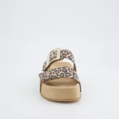 Paul Green Sandaletten|Pantolette 6157-007 Beige kombiniert