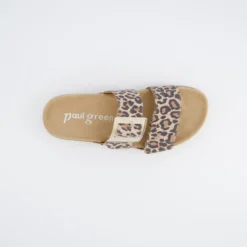 Paul Green Sandaletten|Pantolette 6157-007 Beige kombiniert