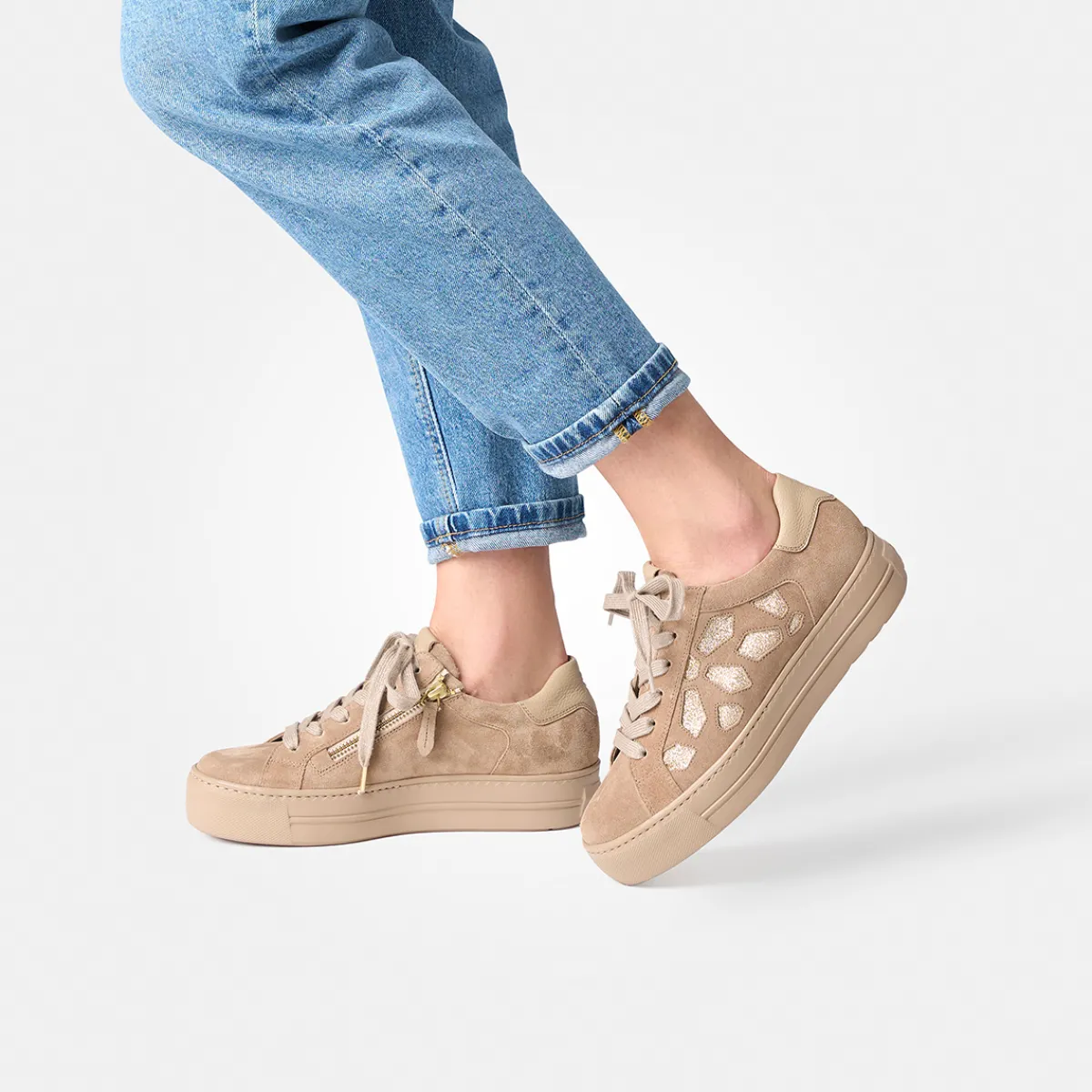 Paul Green Sneaker|Pauls 5479-018 Beige