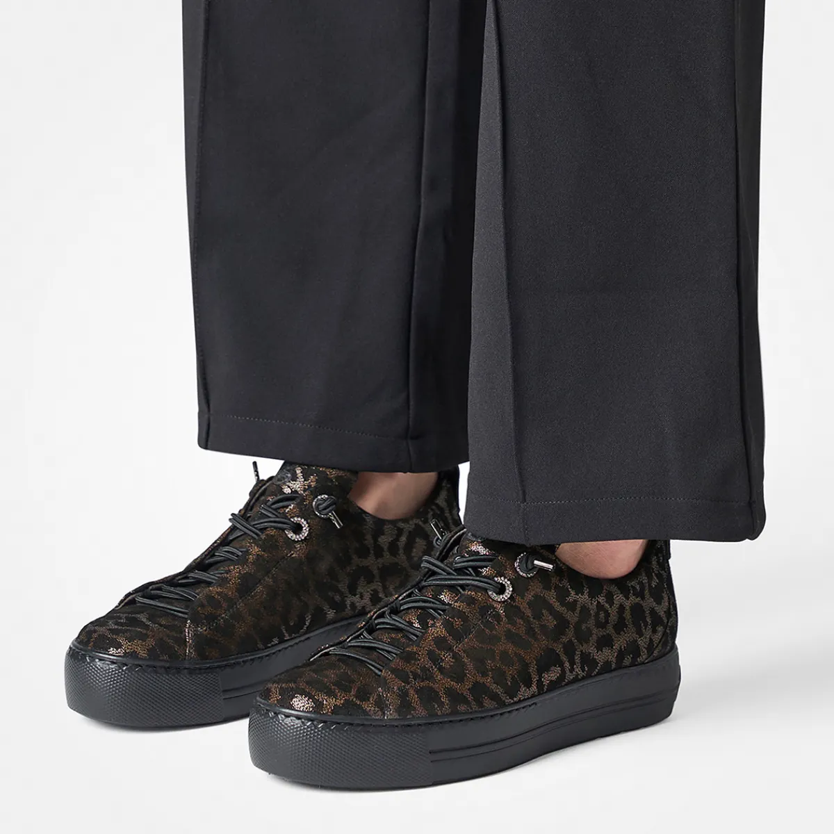 Paul Green Sneaker|Pauls 5417-098 Schwarz, kombiniert